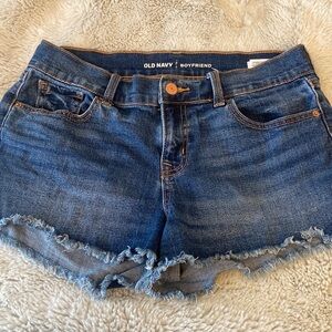 Old Navy denim blue jean shorts 4